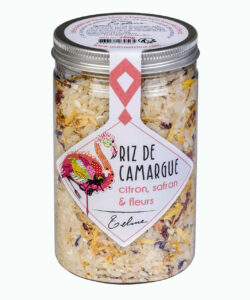 Riz de Camargue Citron, Safran et Fleurs - Maison Telme